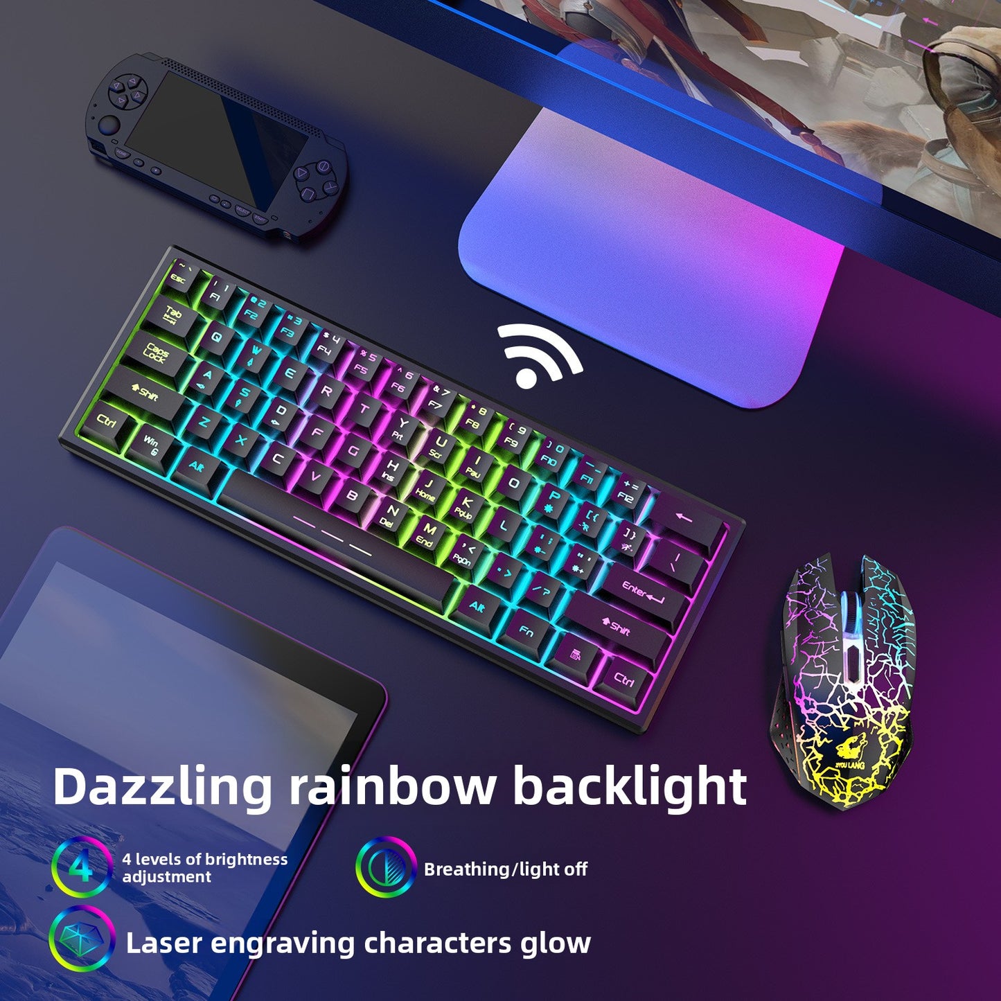 Wireless Keyboard Mouse